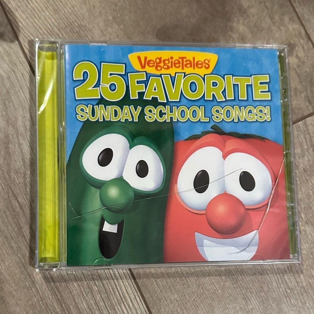 VeggieTales 25 Favorite Sunday School Songs CD Factory Sealed